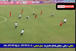 گل اول پرسپولیس به شاهین بوشهر(علی علیپور)