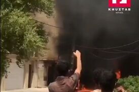 انفجار ترانس برق در اهواز