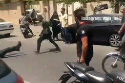 ضارب پلیس تهران دستگیر شد