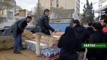 ارسال کمکهای اتاق اصناف و بازاریان خیر کرمانشاه به مناطق سیل زده لرستان