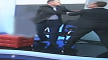 کتک کاری نمایندگان مجلس در برنامه زنده تلویزیونی