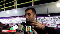 اختصاصی / صحبتهای حامد فلاح زاده