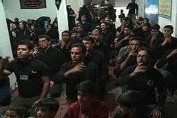 عزاداری عاشقان خاموش امام حسین(ع)