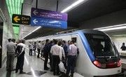  آتش سوزی در ایستگاه متروی شهید مدنی