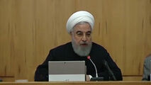 روحانی: آشوب طلبان سازمان یافته، مجری برنامه مثلث دشمنی علیه ایران