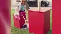 دوربین مخفی جالب و ترسناک از ذوب شدن دختربچه در اسید!