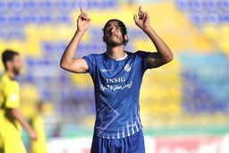 گل دوم استقلال خوزستان به پرسپولیس (جواد آقایی پور)