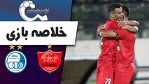 خلاصه بازی پرسپولیس 1 - استقلال 0 