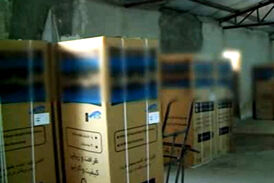 احتکار 2.5 میلیاردی در یکی از انبارهای کرج!