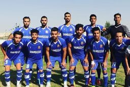 صحنه گل اول شمس آذر قزوین مقابل شهرداری همدان 