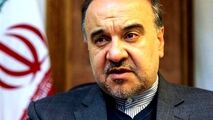 صحبت های وزیر ورزش بعد از بازی با عمان + فیلم