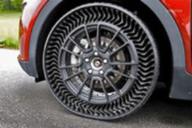 نسل جدید لاستیک‌ های خودرو اصلا باد زدنی نیست که پنچر شود!