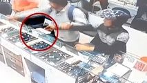 شگرد سارقان برای سرقت آسان از جواهرفروشی 