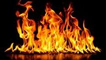 راننده مجنونی که ۴ خودرو را درگیر تصادف و آتش سوزی کرد! 