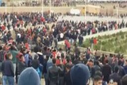 درگیری تماشاگران بعد از بازی تراکتورسازی و پیکان