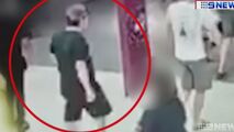لحظه ربوده شدن دختر ۷ ساله در مرکز خرید