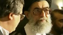 بازدید رهبر معظم انقلاب از سازمان صداوسیما در سال ۱۳۷۵