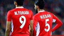 گل اول پرسپولیس به پیکان مهدی ترابی 