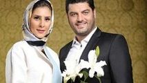 موتورسواری سام درخشانی همراه همسرش در خیابان‌های تهران