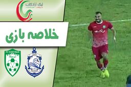 خلاصه بازی ملوان بندر انزلی 0 - خیبر خرم آباد 2