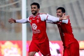 گل دوم پرسپولیس به شهرخودرو (سیامک نعمتی)