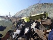 وضعیت امدادرسانی به قربانیان حادثه واژگونی اتوبوس در دانشگاه آزاد