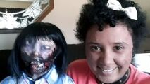 ازدواج عجیب دختر جوان با عروسک زامبی!