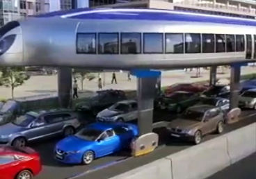 وسیله نقلیه هیجان انگیزی که ترافیک را دور می‌زند!