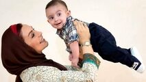 
تبریک پسر ماهچهره خلیلی در روز مادر اشک همه را درآورد +فیلم
