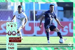 خلاصه بازی گل گهر سیرجان 1 - ملوان 0