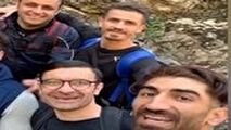 طبعیت گردی بازیکن استقلال و پرسپولیس با هم تیمی های سابق