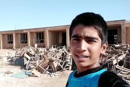 درخواست دانش‌آموزان روستای سیل‌ زده از رئیس جمهور در آستانه بازگشایی مدارس