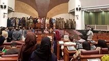 درگیری در صحن مجلس افغانستان بر سر کرسی ریاست