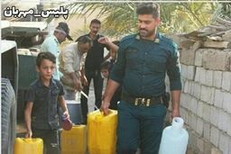 گریه‌های خواهر کوچک شهید ناجا در ماهشهر