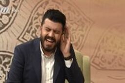 قرآن خواندن مجری شبکه۳ روی آنتن زنده