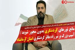 آسیب بزرگ بر سر راه دفاتر گردشگری/ این هشدار را جدی بگیرید