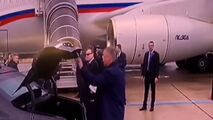 محافظت عجیب محافظان از رئیس جمهور روسیه
