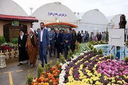 جشنواره گل‌های زینتی در خمینی شهر