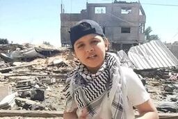 رپ‌خوانی جالب نوجوان فلسطینی