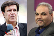 شوخی علیفر با خیابانی موقع گزارش بازی قطر و کره شمالی