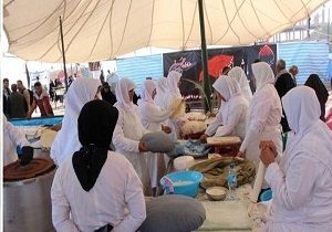 اعزام گردان بانوان نانوا به کربلا!