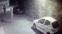 سرقت شبانه پلاک‌های خودرو در بندرانزلی!