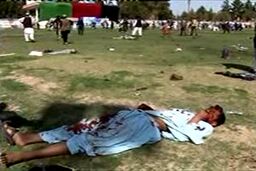 انفجار دو بمب در هلمند با ۳۴ نفر کشته و زخمی