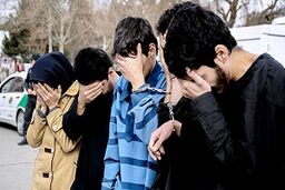دستگیری دختران زورگیر در تهران