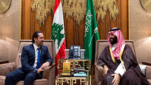 قهقهه بن سلمان و سعد حریری در کنفرانس داووس صحرا