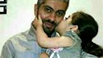 آخرین بوسه‌های شهید مدافع حرم بر صورت دختر سه ساله‌اش