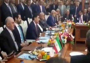 فارسی صحبت کردن نخست وزیر اقلیم کردستان عراق در دیدار با ظریف