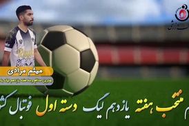 اختصاصی/ میثم مرادی؛ بهترین دفاع وسط هفته یازدهم لیگ یک/فیلم