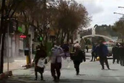 وضعیت یکی از شلوغ‌ترین خیابان‌های سنندج!