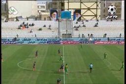 خلاصه بازی قشقایی 1 - 2 صنعت نفت آبادان